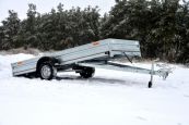Прицеп для перевозки снегоходов и квадроциклов