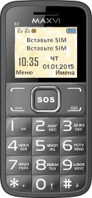 Мобильный телефон Maxvi  B2 Grey