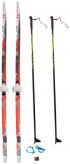 Лыжи с креплениями и палками ЦСТ Step Nordic 75 195/155