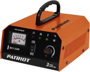 Зарядное устройство для аккумулятора Patriot BCI-22M