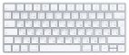 Клавиатура Apple Magic Keyboard White Bluetooth MLA22RU/A