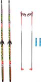 Лыжи с креплениями и палками ЦСТ Nordic 75 195/155